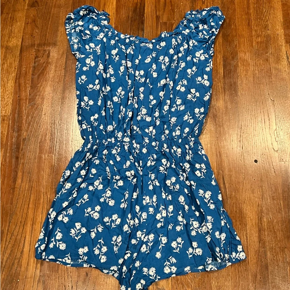 Kate Spade Floral Off Shoulder Playsuit Short Romper - Picture 6 of 7